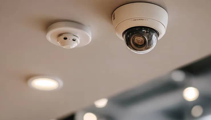Полный охват общественных пространств и этажей видеокамерами