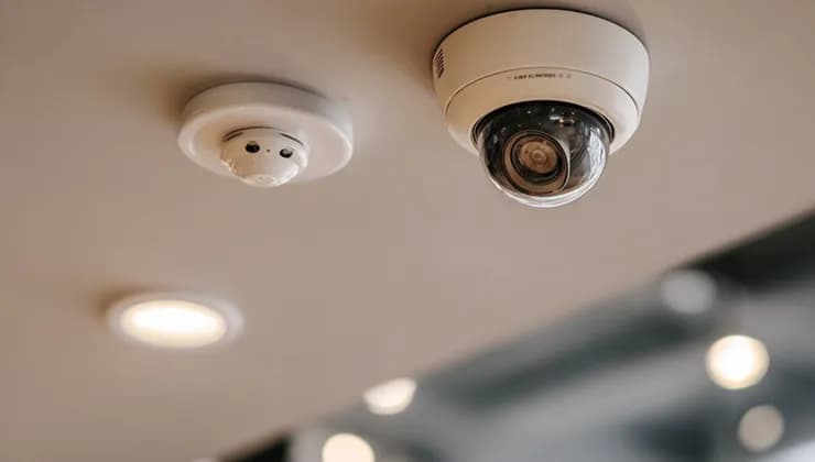 Полный охват общественных пространств и этажей видеокамерами