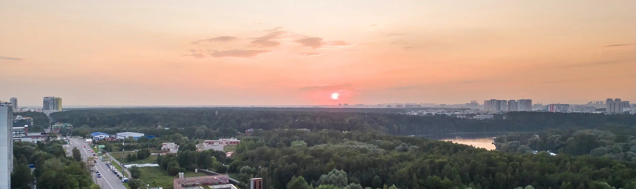 Вид из окна