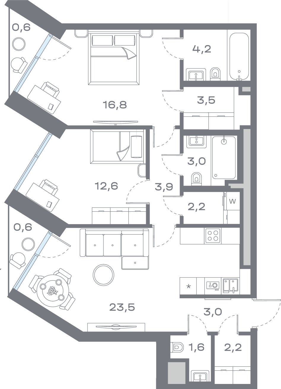 План квартиры
