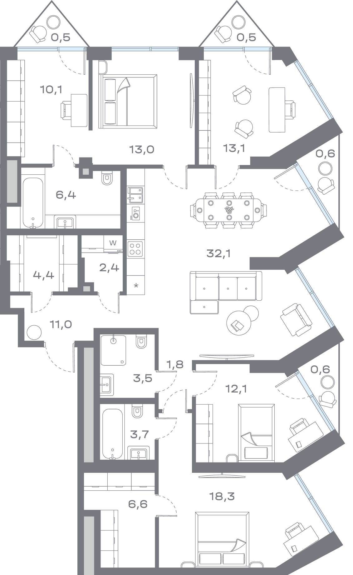 План квартиры
