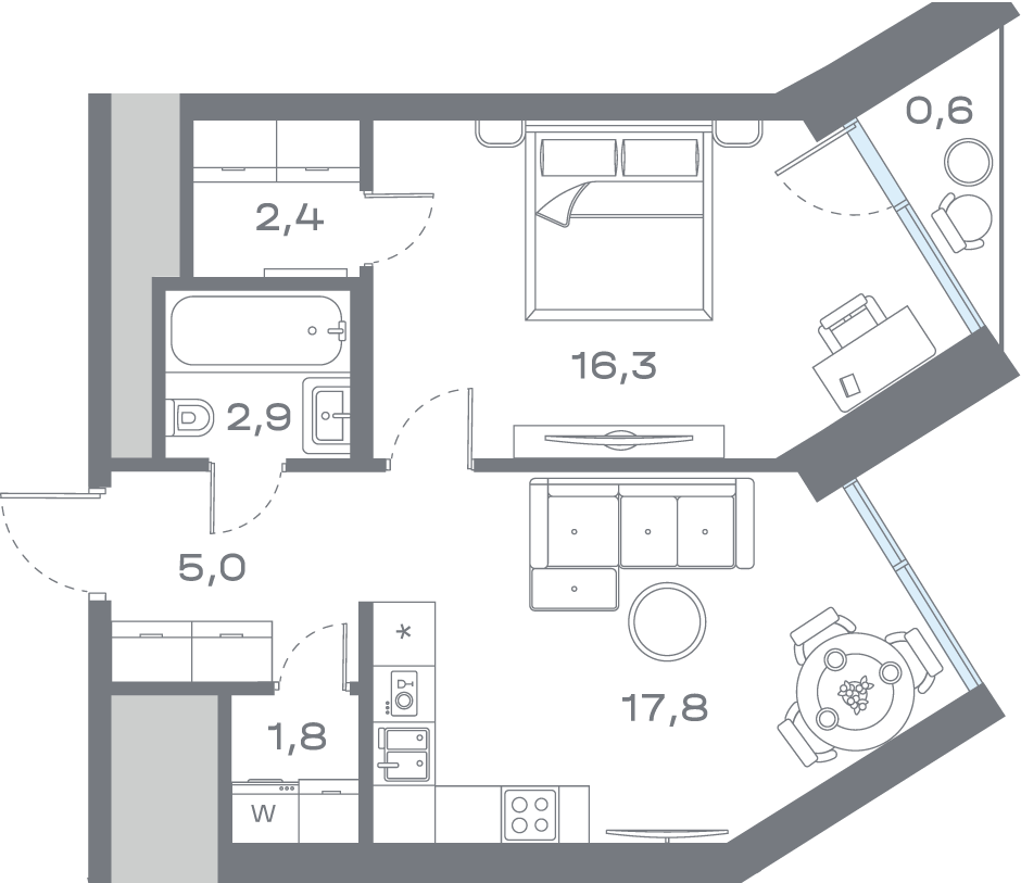 План квартиры