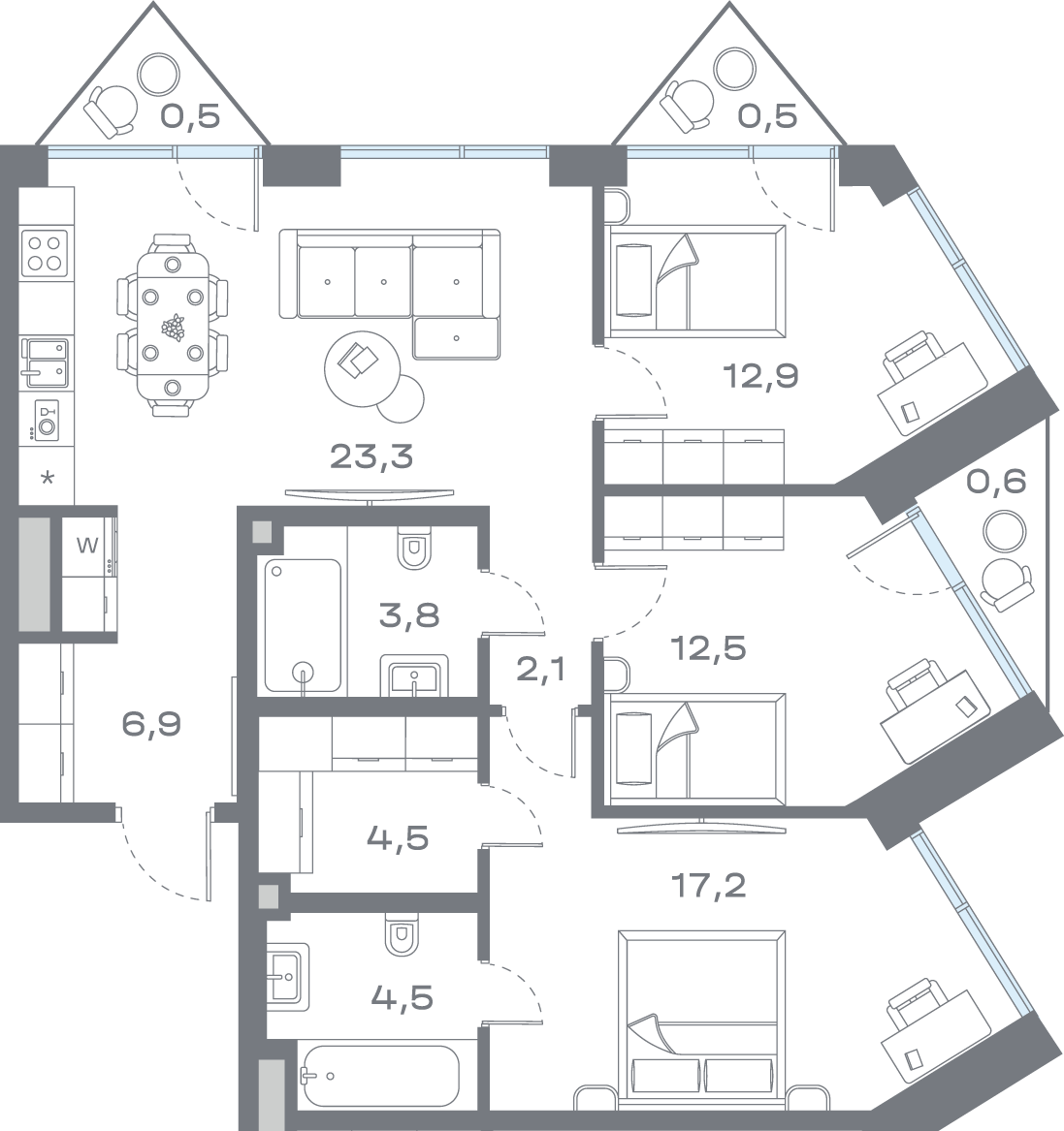 План квартиры