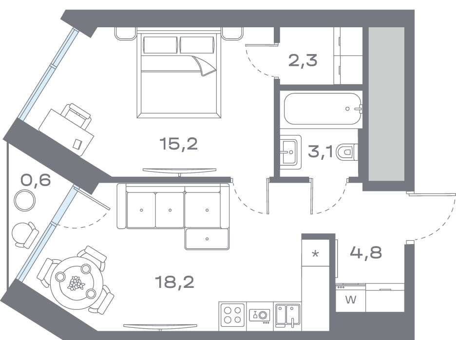 План квартиры