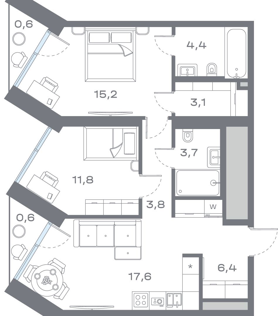 План квартиры