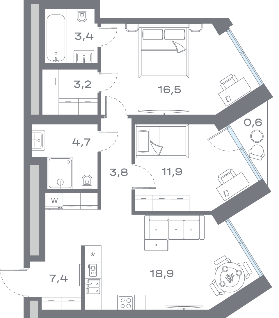 План квартиры