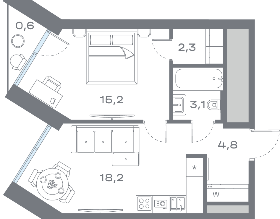 План квартиры