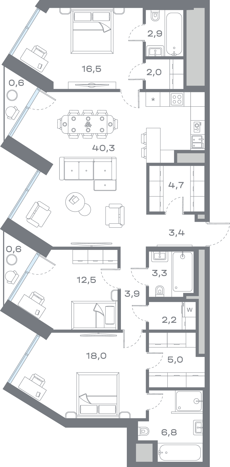 План квартиры
