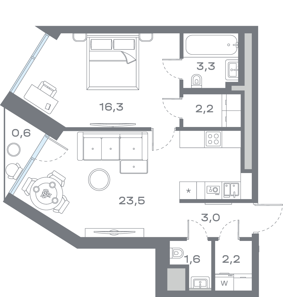 План квартиры